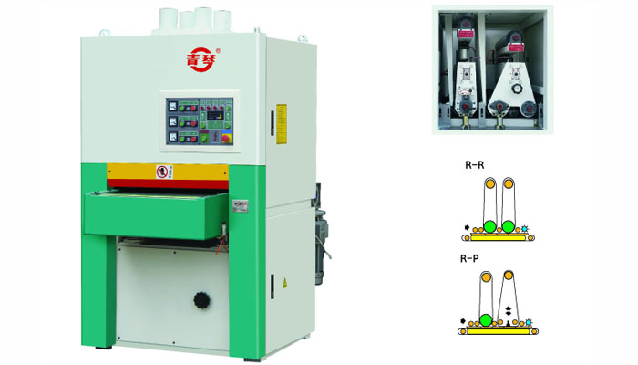 BSG2206双砂架宽带砂光机